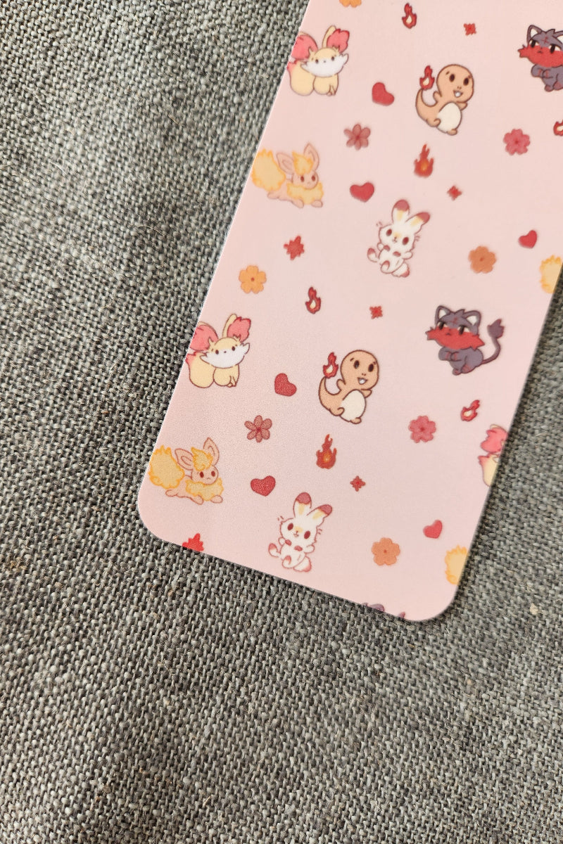 Fire Type Bookmark