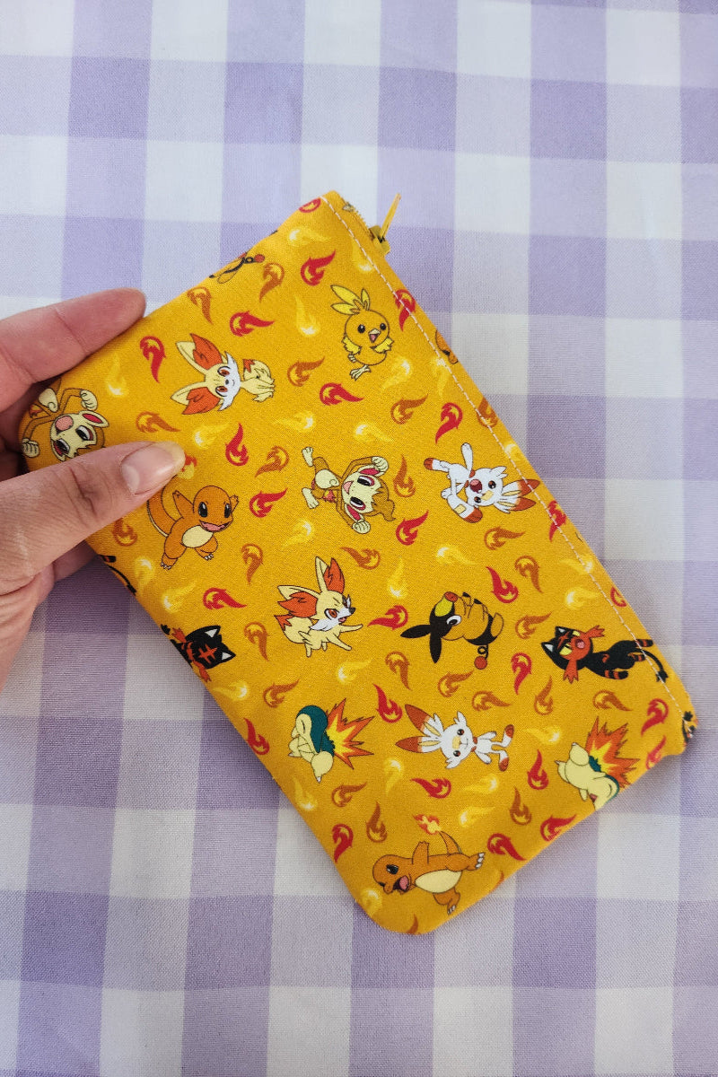 Fire Type Pencil Pouch