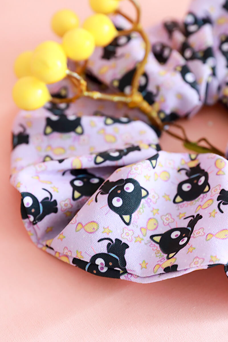 Choco-Cat Scrunchie