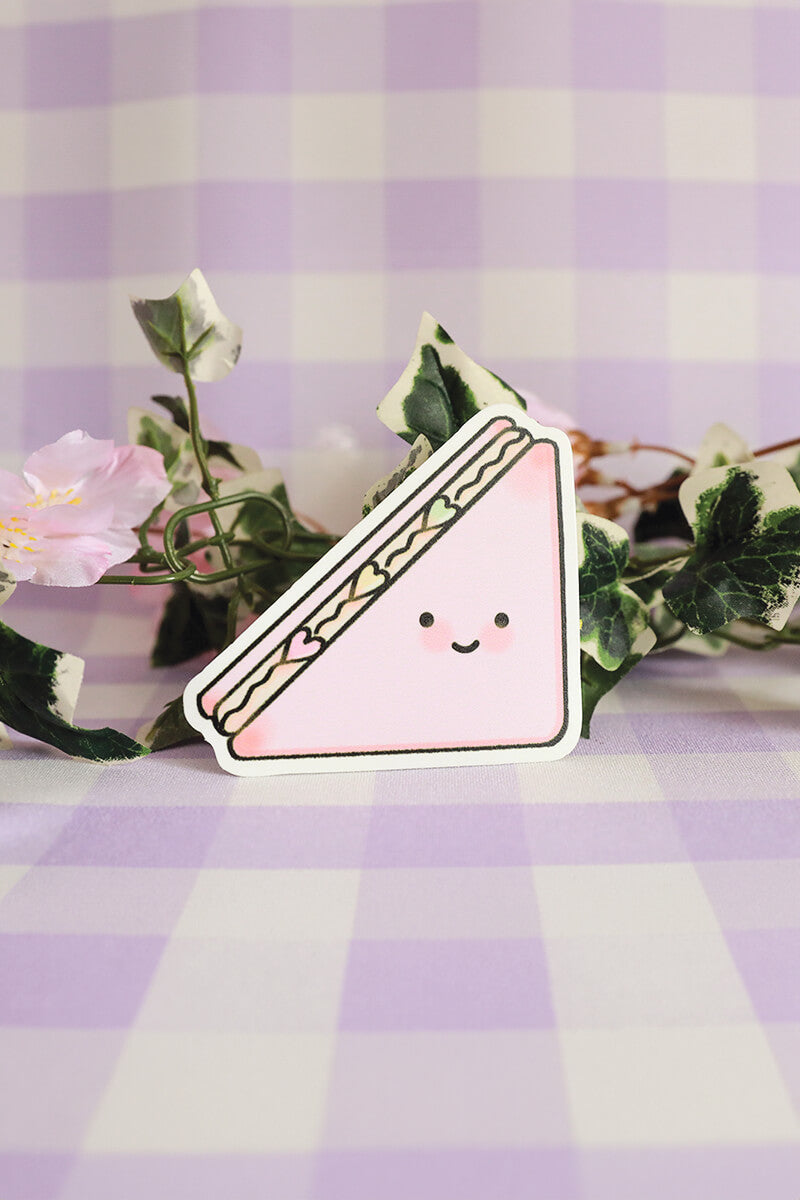 Kawaii Heart Sando Sticker