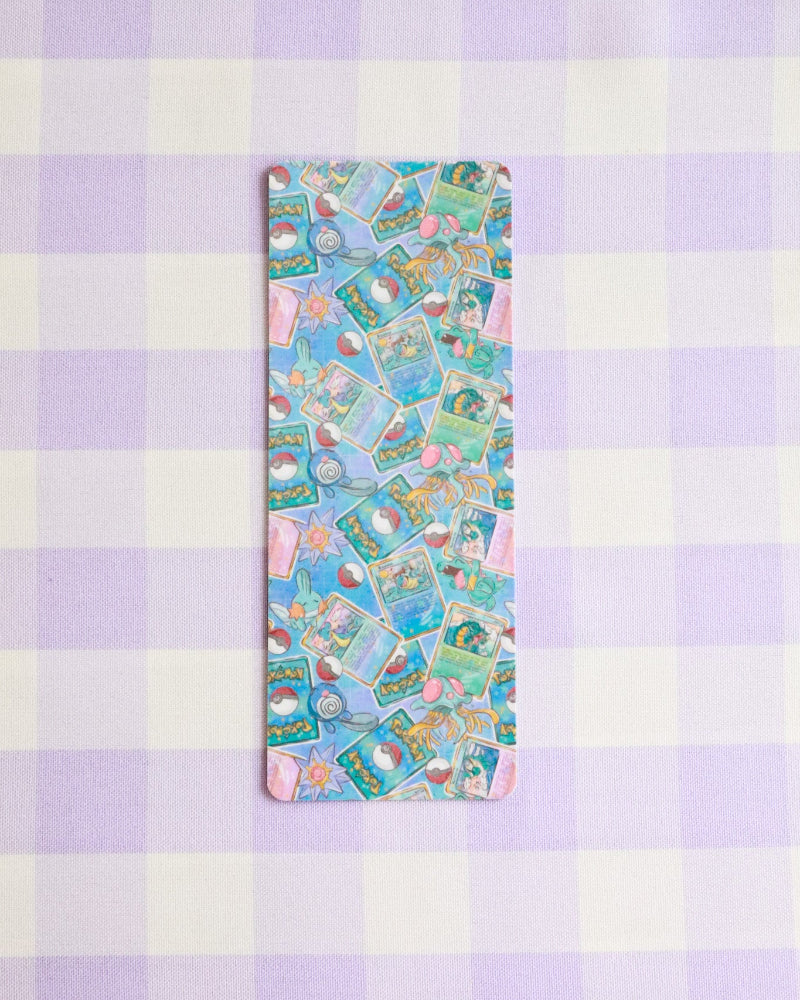 Colorful patterned fabric on a checkered background