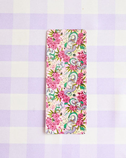 Floral design with a number '3' on a checkered background