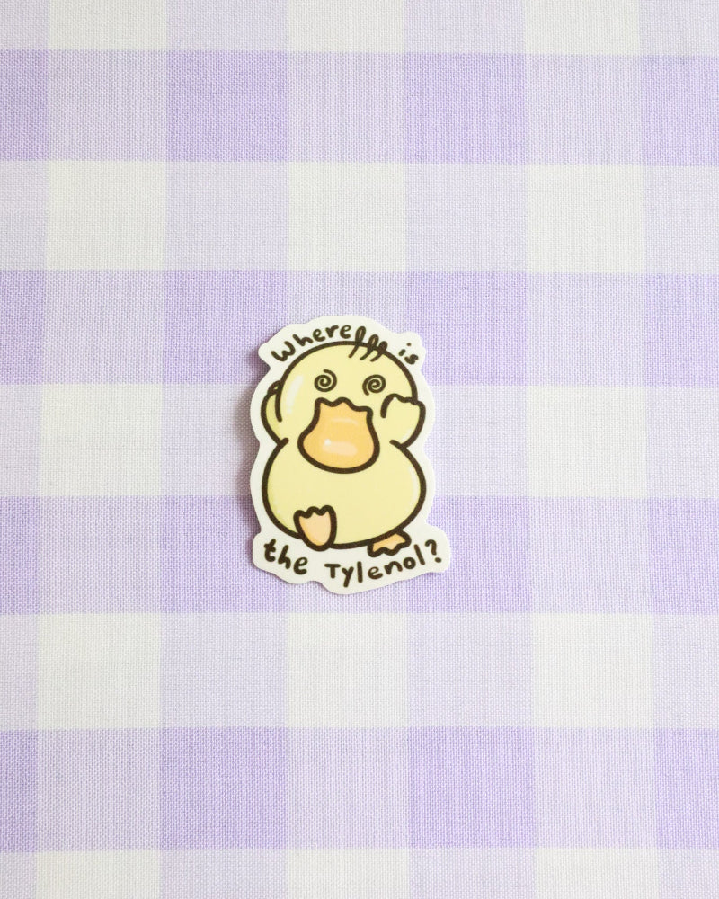 Where's The Tylenol Sticker