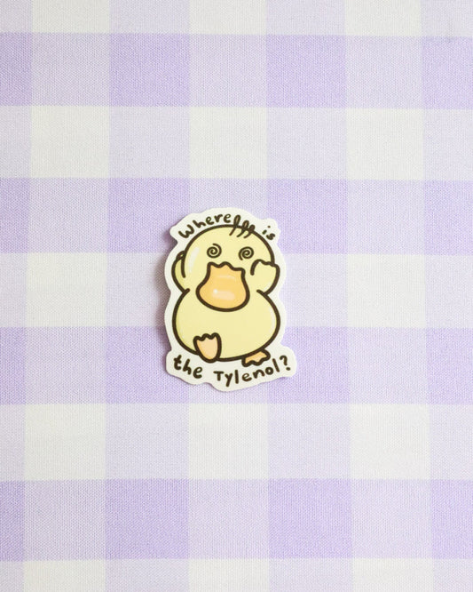 Where's The Tylenol Sticker