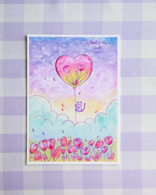 Head In The Clouds Print