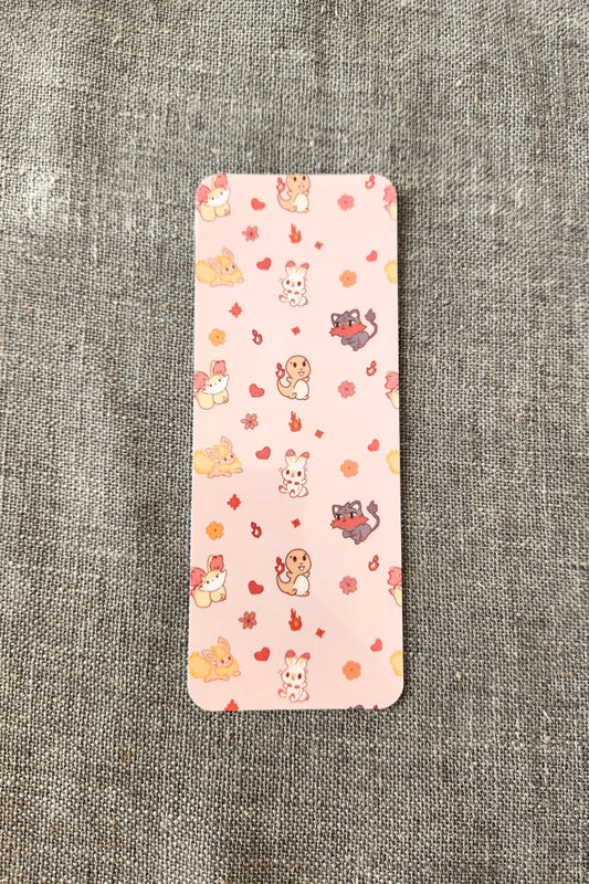Fire Type Bookmark