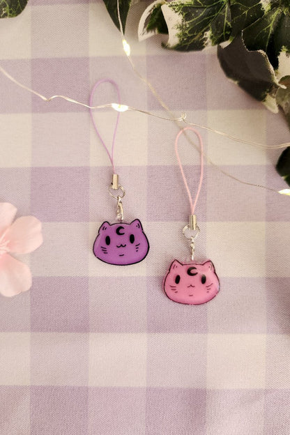 Lunar Cat Charm