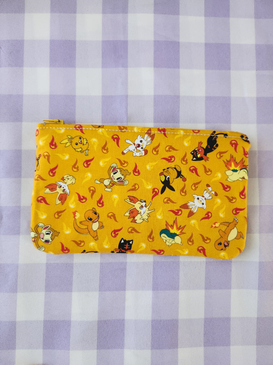 Fire Type Pencil Pouch