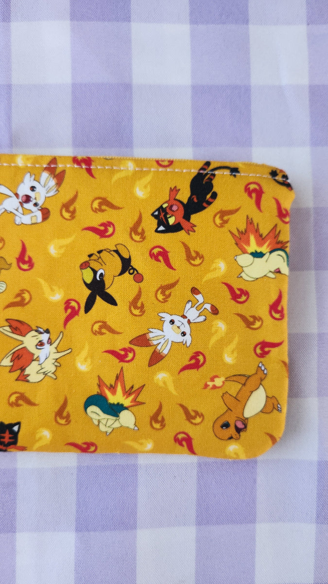 Fire Type Pencil Pouch