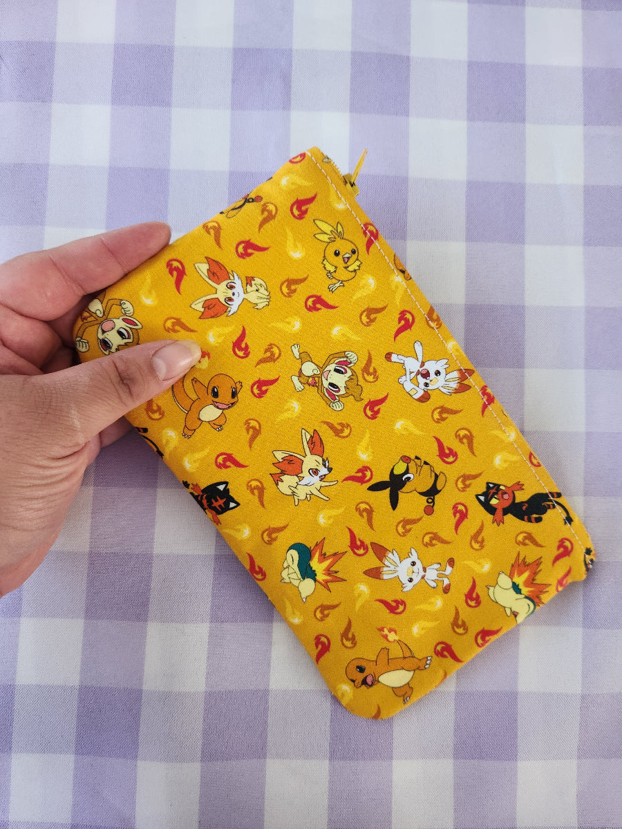 Fire Type Pencil Pouch