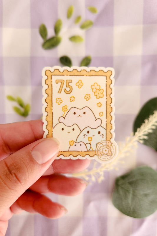Neko Besties Stamp Sticker