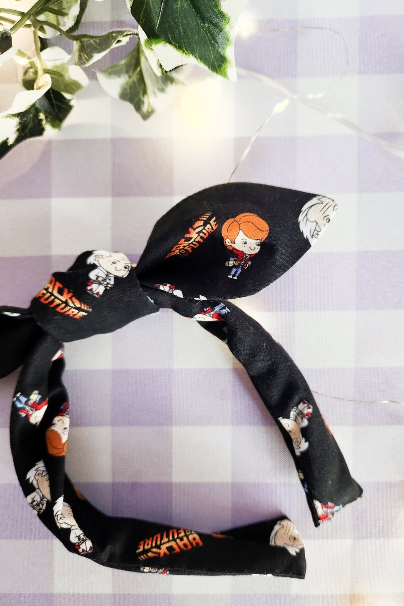 Chibi Back To The Future Headband