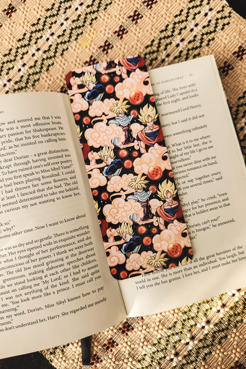 Golden Dragon Ball Bookmark