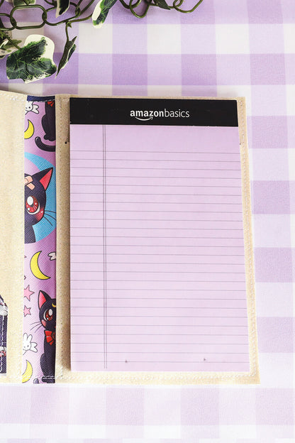 Luna and Arty Notepad Cover