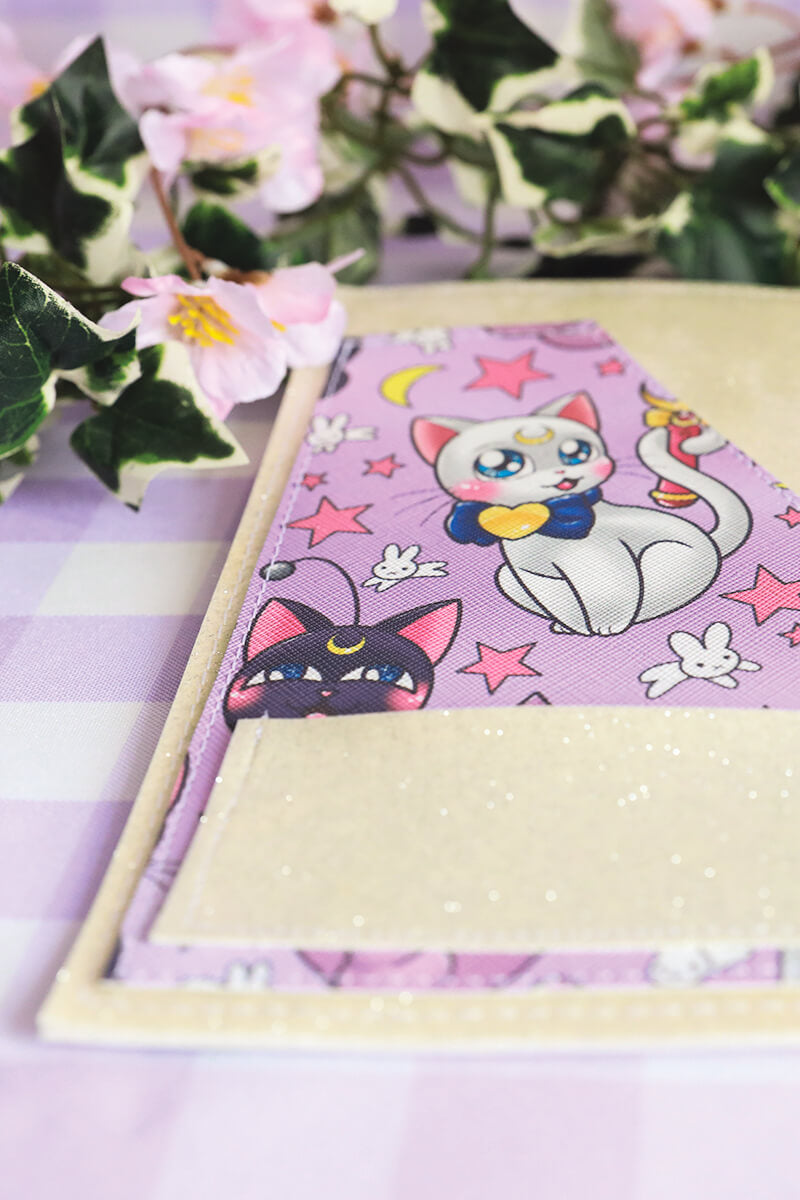 Luna and Arty Notepad Cover