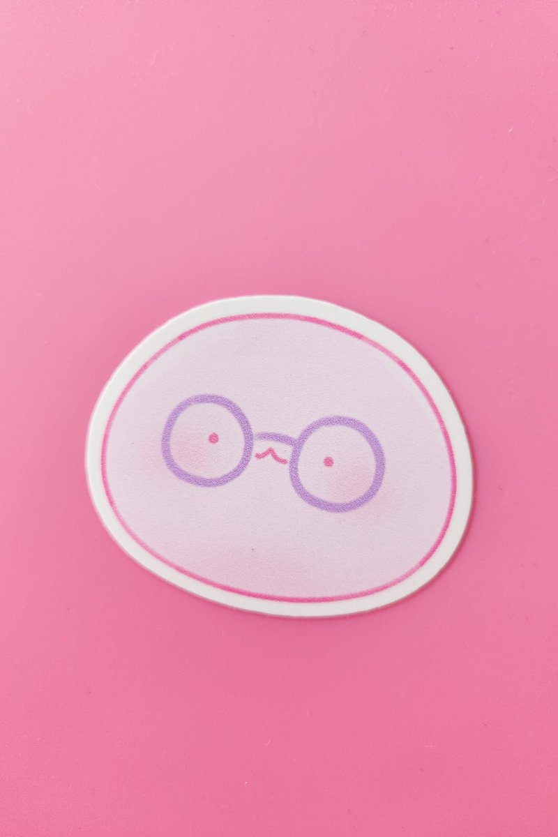 Pink Cozi Mochi Sticker