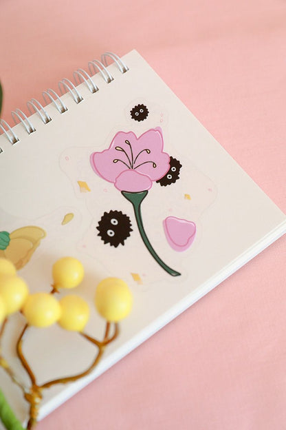 Spring Soot Clear Sticker