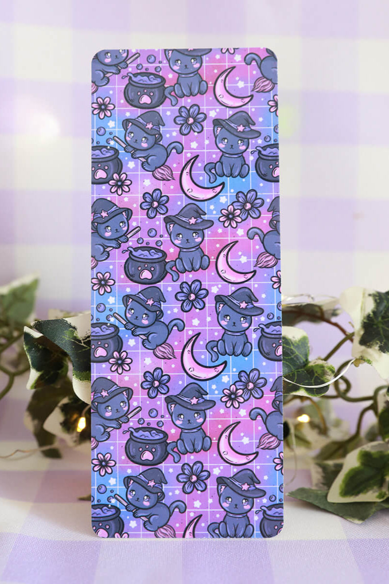 Black Cat Cauldron Bookmark