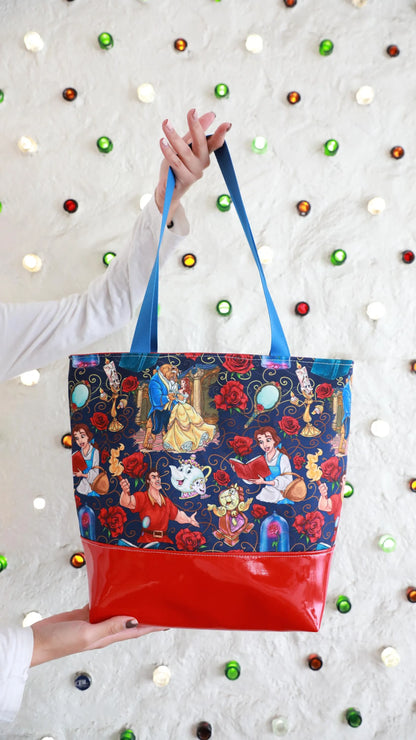 Beast and Beauty Princess Tote