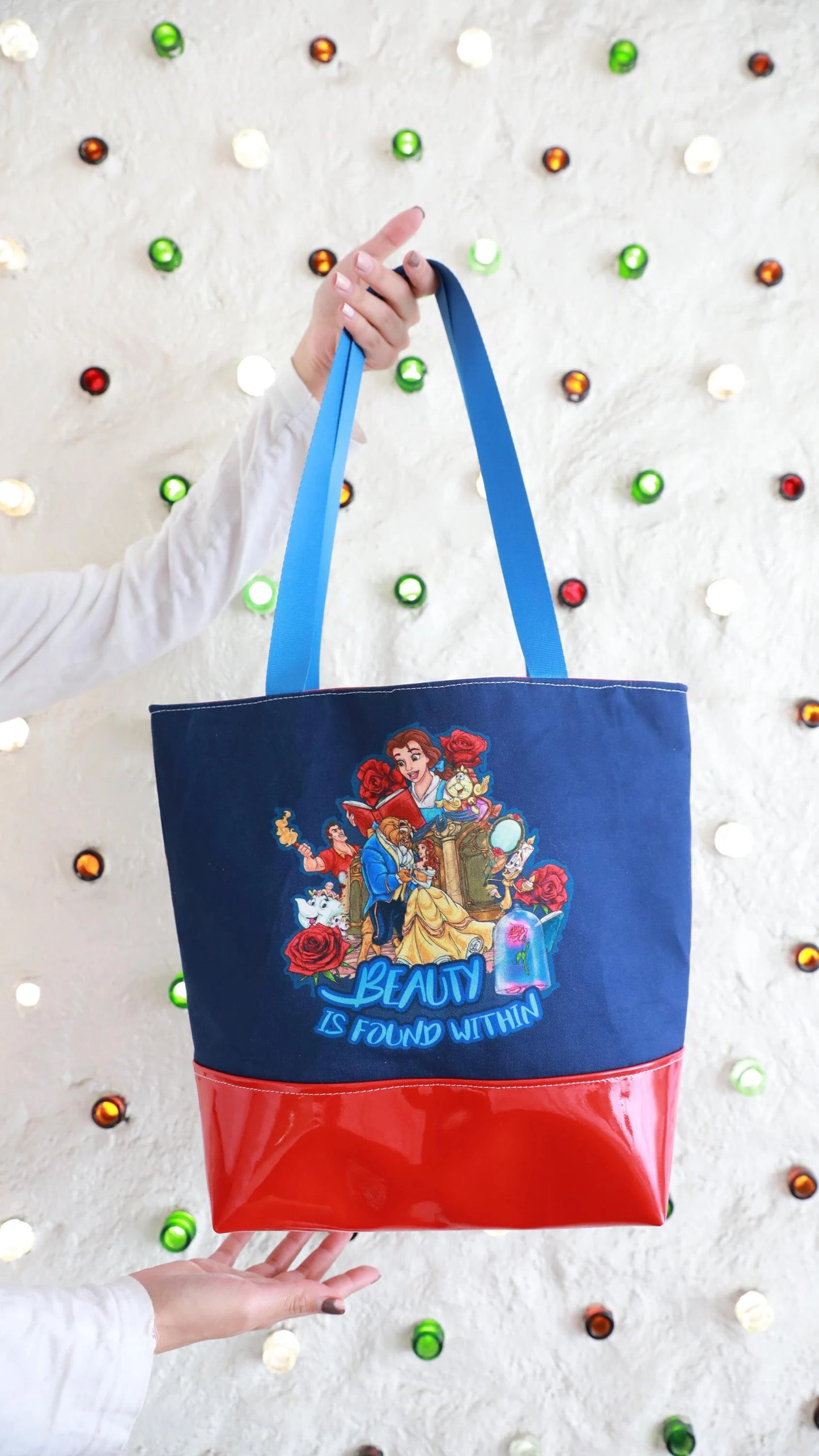 Beast and Beauty Princess Tote