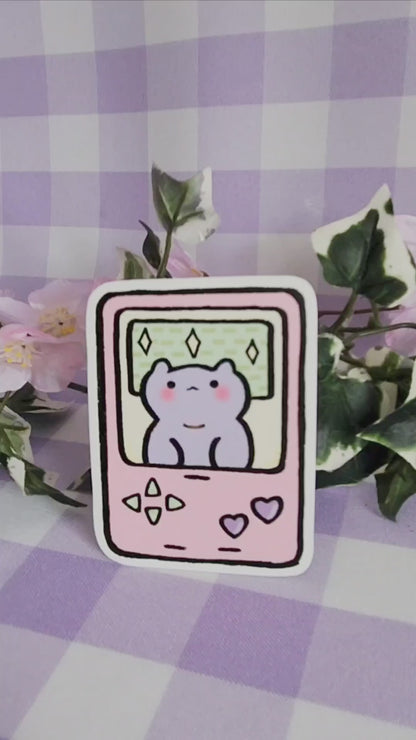 Kawaii Cat Handheld Sticker